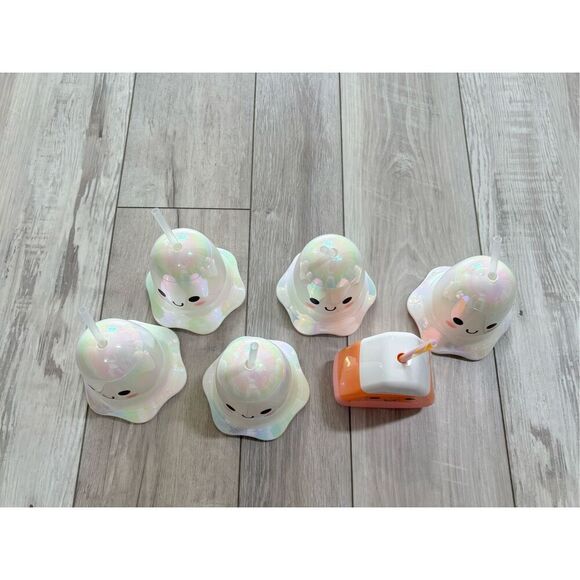 Target Bullseye Iridescent Ghost Candy Corn Cup W/Straw Tumbler Bundle Halloween - Picture 4 of 4